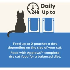 Applaws Tuna In Broth Limited Ingredient Wet Cat Food, 2.47-oz Pouch, Case Of 12 11 Applaws Tuna In Broth Limited Ingredient Wet Cat Food, 2.47-oz Pouch, Case Of 12 -Wellness Sales Store 836454 PT4. AC SS1800 V1685463102