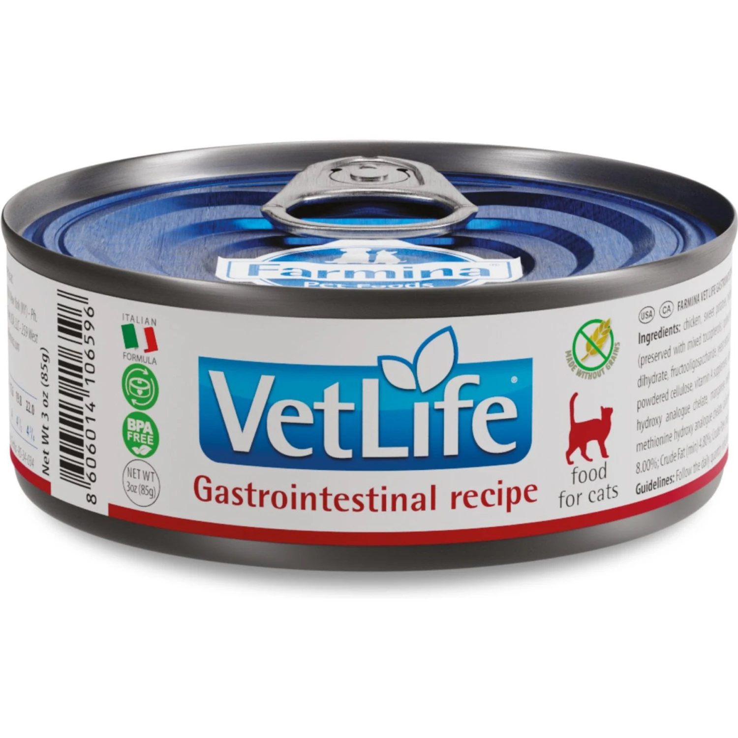 Farmina Vet Life Cat Gastrointestinal Recipe Wet Cat Food 1 Farmina Vet Life Cat Gastrointestinal Recipe Wet Cat Food