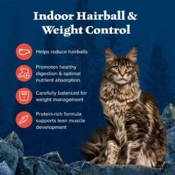 Blue Buffalo Wilderness Indoor Hairball & Weight Control Chicken Recipe Grain-Free Dry Cat Food -Wellness Sales Store 84161 PT3. AC SS1800 V1689357583