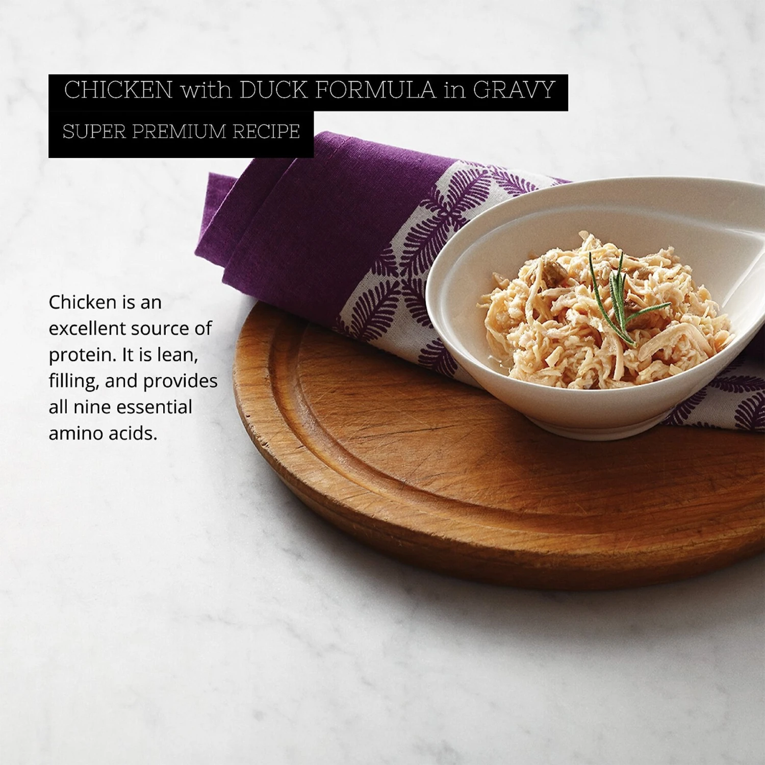 Fussie Cat Gold Chicken & Duck Formula In Gravy Grain-Free Wet Cat Food 2 Fussie Cat Gold Chicken & Duck Formula In Gravy Grain-Free Wet Cat Food - Image 2