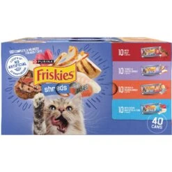 Friskies Shreds In Gravy Variety Pack Canned Cat Food & Cat Chow Complete With Chicken & Vitamins Dry Cat Food -Wellness Sales Store 854318 PT5. AC SS1800 V1683744269