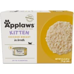 Applaws Chicken In Broth Limited Ingredient Wet Kitten Food, 2.47-oz Can, Case Of 6