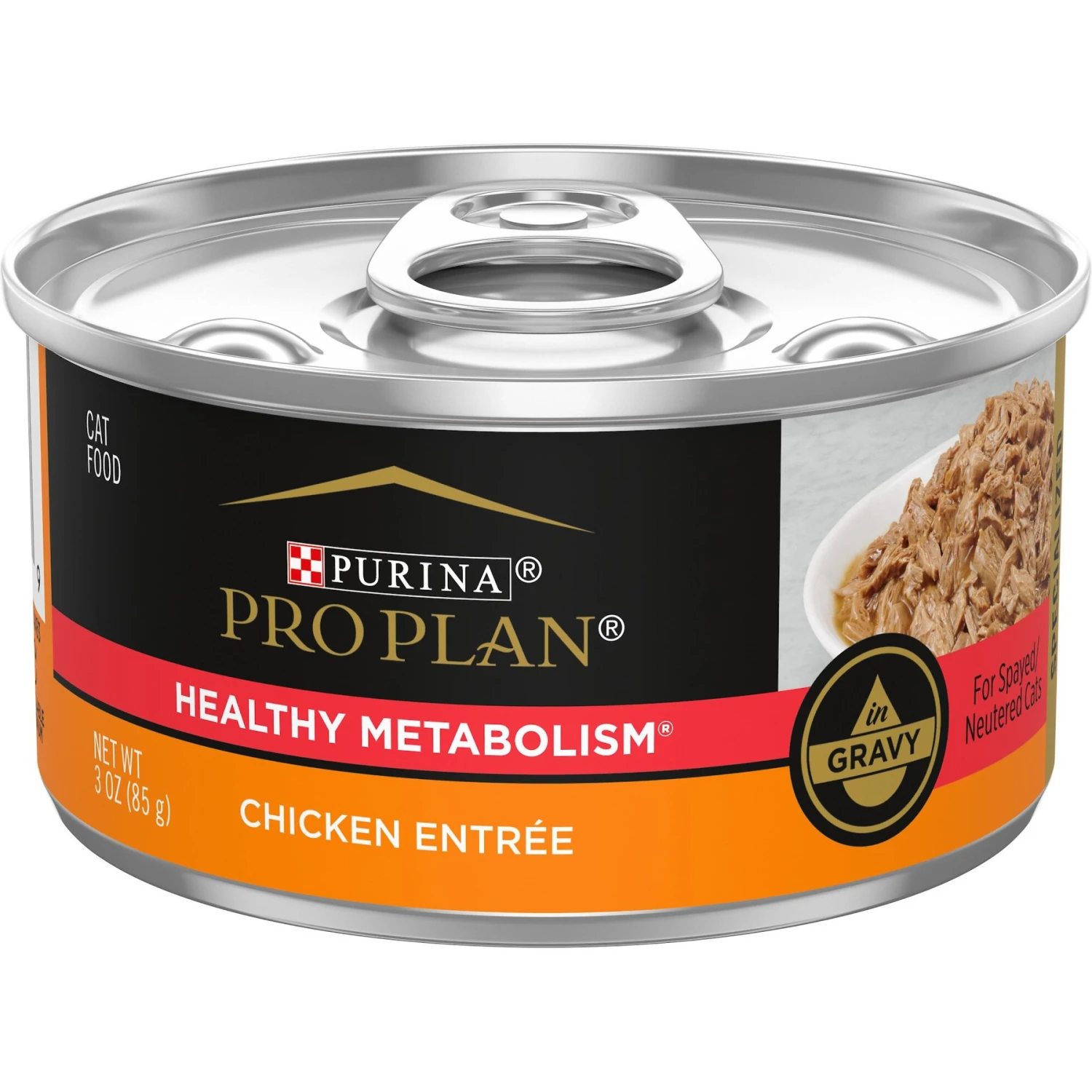 Purina Pro Plan Focus Healthy Metabolism Formula Chicken Entrée In Gravy Adult Canned Cat Food 1 Purina Pro Plan Focus Healthy Metabolism Formula Chicken Entrée In Gravy Adult Canned Cat Food