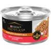 Purina Pro Plan Beef & Carrots Entree In Gravy Canned Cat Food