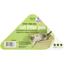 Van Ness High Side Corner Cat Litter Pan, Blue -Wellness Sales Store 86334 PT8. AC SS1800 V1536765287