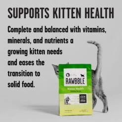 BIXBI Rawbble Dry Food Chicken Recipe For Kittens, 2.5-lb Bag -Wellness Sales Store 871030 PT3. AC SS1800 V1691515598