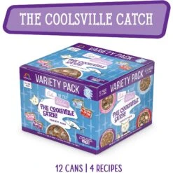 Weruva Cats In The Kitchen The Coolsville Catch! Variety Pack Grain-Free Wet Cat Food, 3.2-oz Can, Case Of 12 11 Weruva Cats In The Kitchen The Coolsville Catch! Variety Pack Grain-Free Wet Cat Food, 3.2-oz Can, Case Of 12 -Wellness Sales Store 875422 PT2. AC SS1800 V1702597715