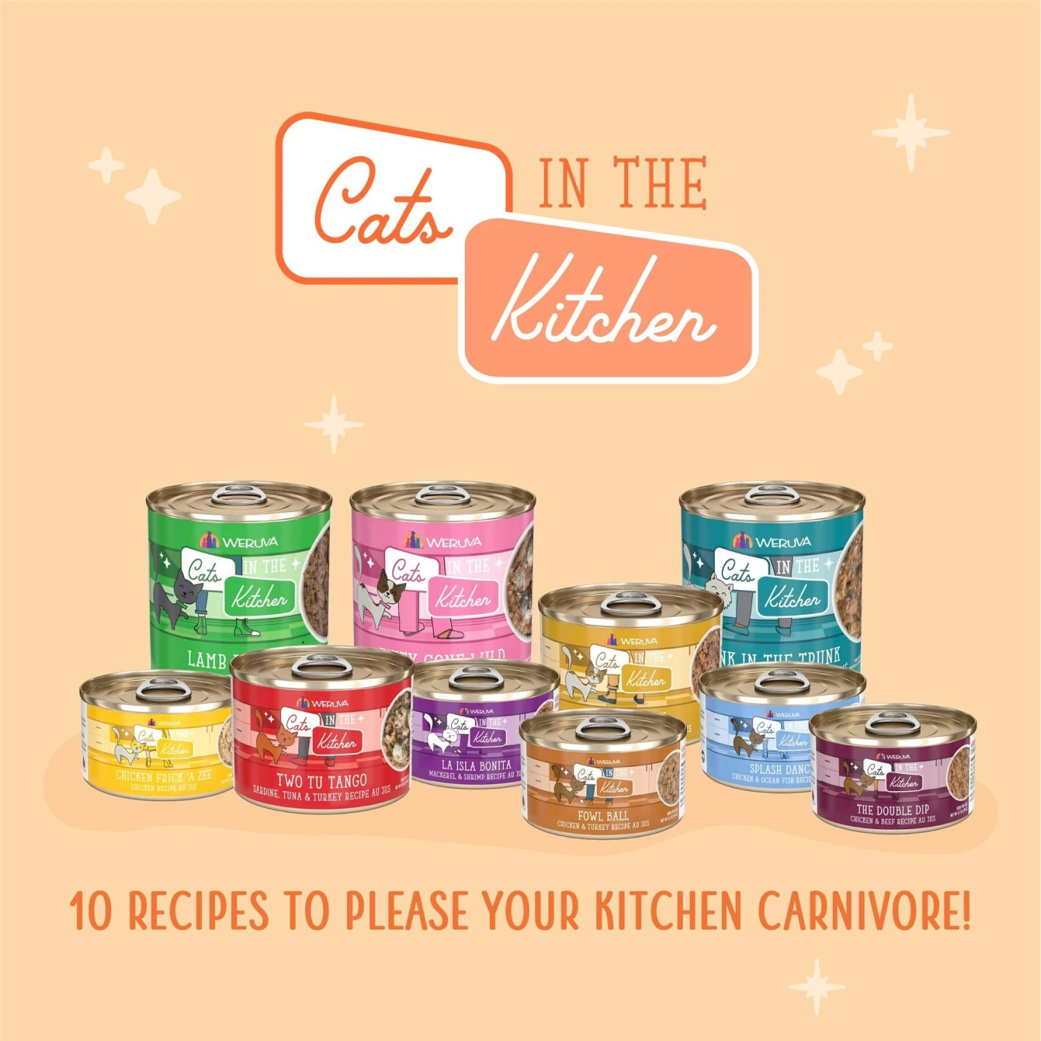 Weruva Cats In The Kitchen The Coolsville Catch! Variety Pack Grain-Free Wet Cat Food, 3.2-oz Can, Case Of 12 6 Weruva Cats In The Kitchen The Coolsville Catch! Variety Pack Grain-Free Wet Cat Food, 3.2-oz Can, Case Of 12 - Image 6