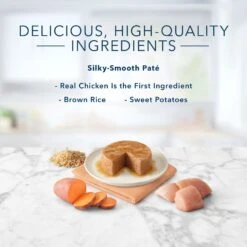 Blue Buffalo Tastefuls Natural Mature Pate Chicken Entree Wet Cat Food, 3-oz Can, Case Of 12 12 Blue Buffalo Tastefuls Natural Mature Pate Chicken Entree Wet Cat Food, 3-oz Can, Case Of 12 -Wellness Sales Store 879454 PT4. AC SS1800 V1687357629