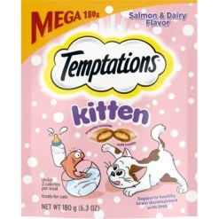 Iams ProActive Health Kitten Dry Cat Food & Temptations Salmon & Dairy Flavor Crunchy & Soft Kitten Treats -Wellness Sales Store 894270 PT5. AC SS1800 V1687200646