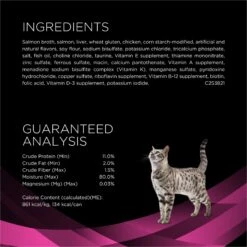 Purina Pro Plan Veterinary Diets UR Urinary St/Ox Savory Selects Salmon In Sauce Wet Cat Food -Wellness Sales Store 89777 PT4. AC SS1800 V1700159428