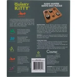 Quirky Kitty Bento Box Puzzle Cat Toy -Wellness Sales Store 900086 PT4. AC SS1800 V1689017081