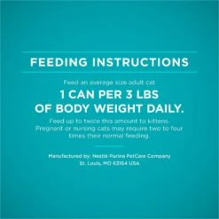 Purina ONE True Instinct Chicken & Turkey Recipe In Gravy Natural High Protein Canned Cat Food, 3-oz, Case Of 24 16 Purina ONE True Instinct Chicken & Turkey Recipe In Gravy Natural High Protein Canned Cat Food, 3-oz, Case Of 24 -Wellness Sales Store 91559 PT7. AC SS1800 V1653502883