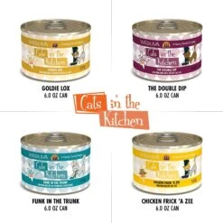 Weruva Cats In The Kitchen Goldie Lox & The 3 Fares Variety Pack Grain-Free Canned Cat Food -Wellness Sales Store 92904 PT4. AC SS1800 V1600024261