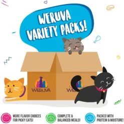Weruva Cats In The Kitchen Goldie Lox & The 3 Fares Variety Pack Grain-Free Canned Cat Food -Wellness Sales Store 92904 PT5. AC SS1800 V1600024263