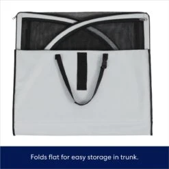 Frisco Travel Safety Dog & Cat Carrier & Pet Fit For Life Collapsible Portable Litter Box With Collapsible Bowl -Wellness Sales Store 947670 PT3. AC SS1800 V1693925028