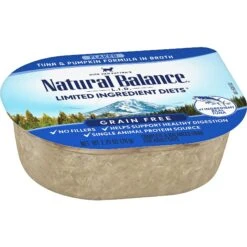 Natural Balance L.I.D. Limited Ingredient Diets Tuna & Pumpkin Formula Flaked Grain-Free Wet Cat Food 7 Natural Balance L.I.D. Limited Ingredient Diets Tuna & Pumpkin Formula Flaked Grain-Free Wet Cat Food -Wellness Sales Store 95657 PT3. AC SS1800 V1576527786