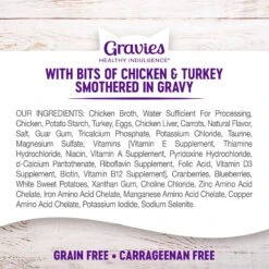 Wellness Healthy Indulgence Gravies With Bits Of Chicken & Turkey Smothered In Gravy Grain-Free Wet Cat Food Pouches -Wellness Sales Store 95714 PT5. AC SS1800 V1695841336