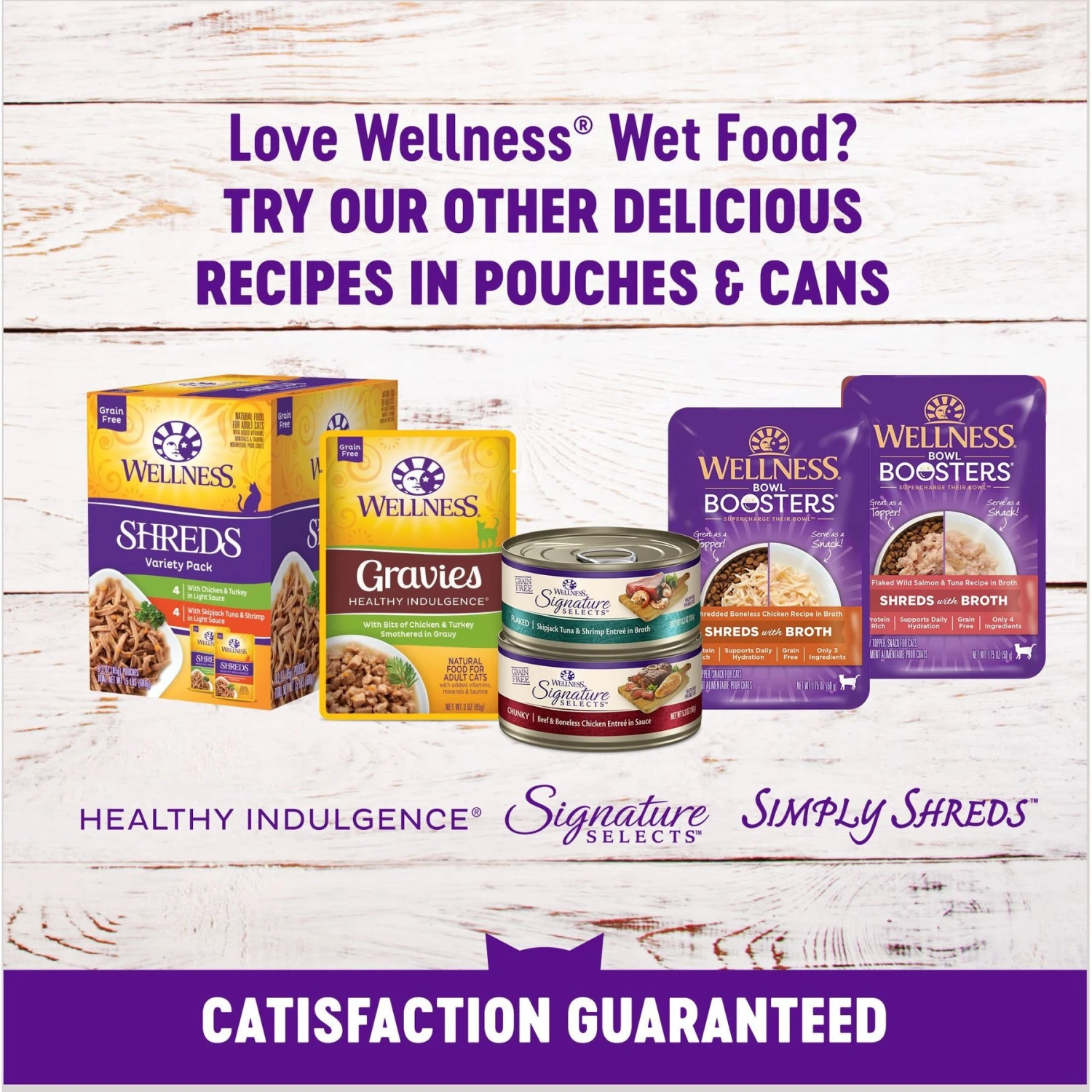 Wellness Healthy Indulgence Morsels With Chicken & Chicken Liver In Savory Sauce Grain-Free Wet Cat Food Pouches 5 Wellness Healthy Indulgence Morsels With Chicken & Chicken Liver In Savory Sauce Grain-Free Wet Cat Food Pouches - Image 5