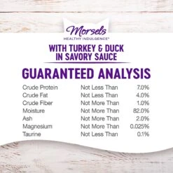 Wellness Healthy Indulgence Morsels With Turkey & Duck In Savory Sauce Grain-Free Wet Cat Food Pouches -Wellness Sales Store 95729 PT7. AC SS1800 V1621985543