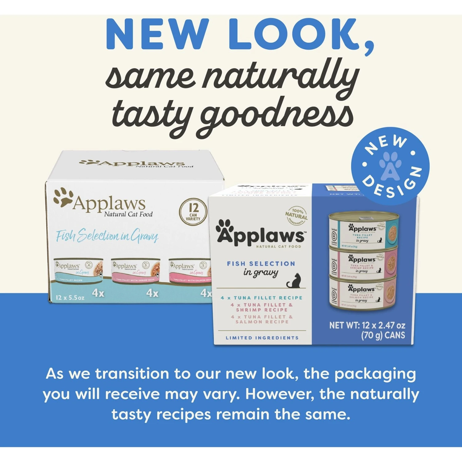 Applaws Tuna Flavors In Gravy Variety Pack Wet Cat Food, 2.47-oz Can, Case Of 12 2 Applaws Tuna Flavors In Gravy Variety Pack Wet Cat Food, 2.47-oz Can, Case Of 12 - Image 2