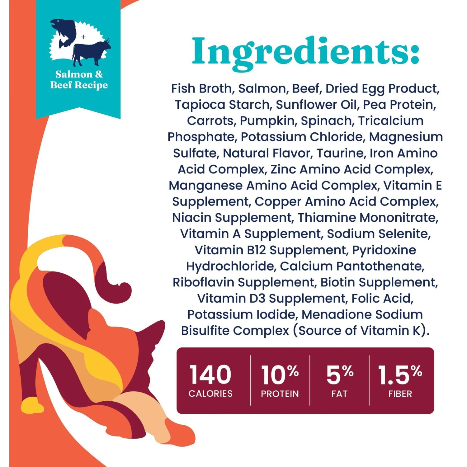 Solid Gold Flavorful Feast In Gravy With Real Salmon & Beef Recipe Grain-Free Canned Cat Food 4 Solid Gold Flavorful Feast In Gravy With Real Salmon & Beef Recipe Grain-Free Canned Cat Food - Image 4