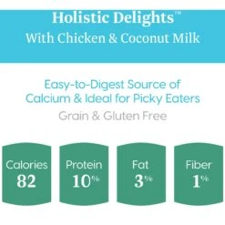 Solid Gold Holistic Delights Creamy Bisque With Chicken & Coconut Milk Grain-Free Cat Food Pouches 9 Solid Gold Holistic Delights Creamy Bisque With Chicken & Coconut Milk Grain-Free Cat Food Pouches -Wellness Sales Store 99368 PT3. AC SS1800 V1543524425