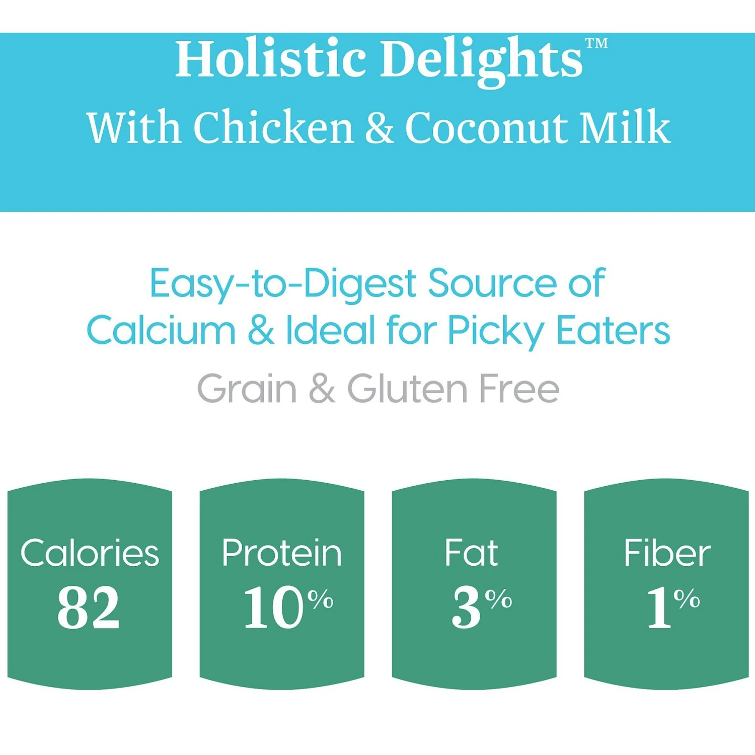 Solid Gold Holistic Delights Creamy Bisque With Chicken & Coconut Milk Grain-Free Cat Food Pouches 4 Solid Gold Holistic Delights Creamy Bisque With Chicken & Coconut Milk Grain-Free Cat Food Pouches - Image 4