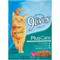 9 Lives Plus Care With Tuna & Egg Flavor Dry Cat Food